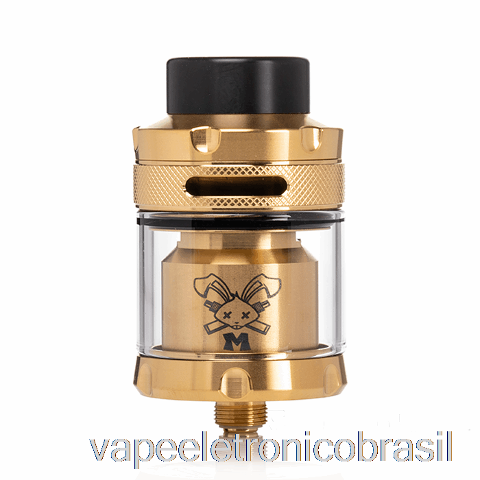 Vape Eletrônico Hellvape Dead Coelho M 26mm Rta Ouro